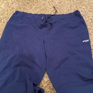 Xl Grey’s Anatomy navy blue scrub bottoms
